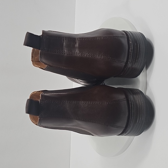 NIB Johnston & Murphy Lewis Chelsea Brown Leather Dress Boot Size 12 Blokecore - Picture 7 of 15